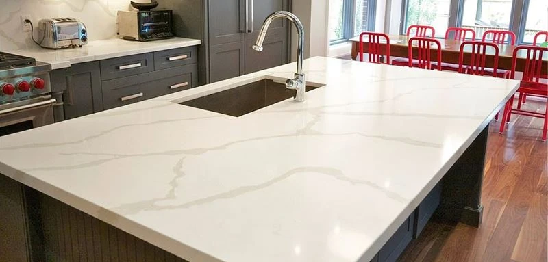 Calacatta Oro Quartz Countertops