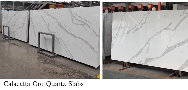 Calacatta Oro Quartz Slab