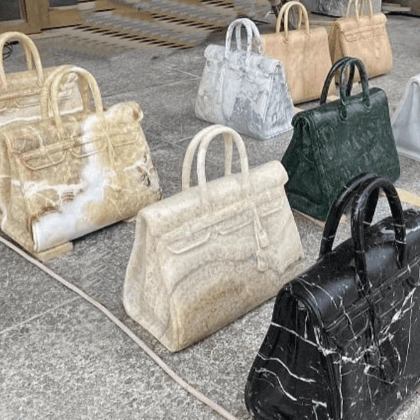 natural stone bag