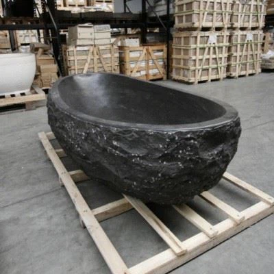 Beige Marble Bathtub