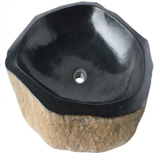 Black Basalt Natural Vanity Sink