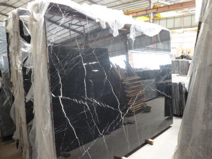 Black Marquina Floor Tiles
