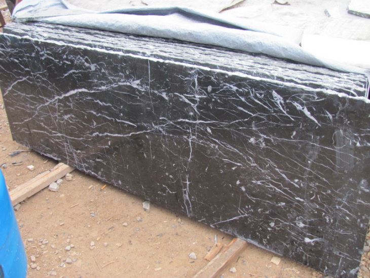 Black Marquina Floor Tiles