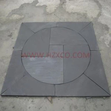 Pločica s uzorkom crnog škriljevca