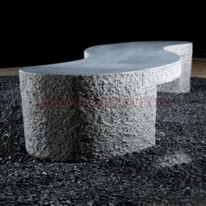 Klupa od sivog granita G654