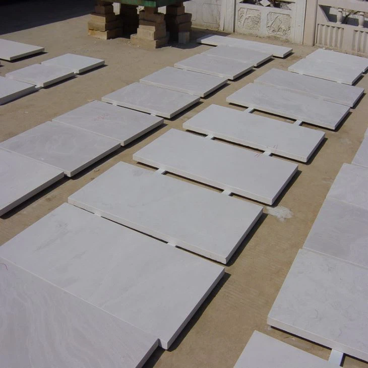 white sandstone for flooring tile