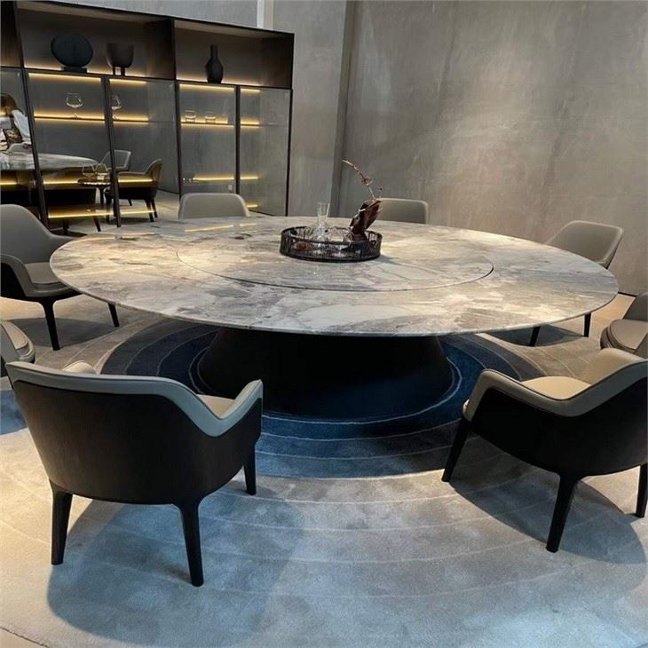 marble round table