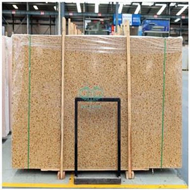 Žuta kamena ploča od terrazzo