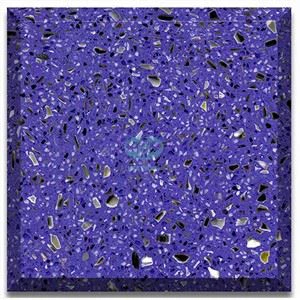 Predgotovljen plavi terrazzo kamen